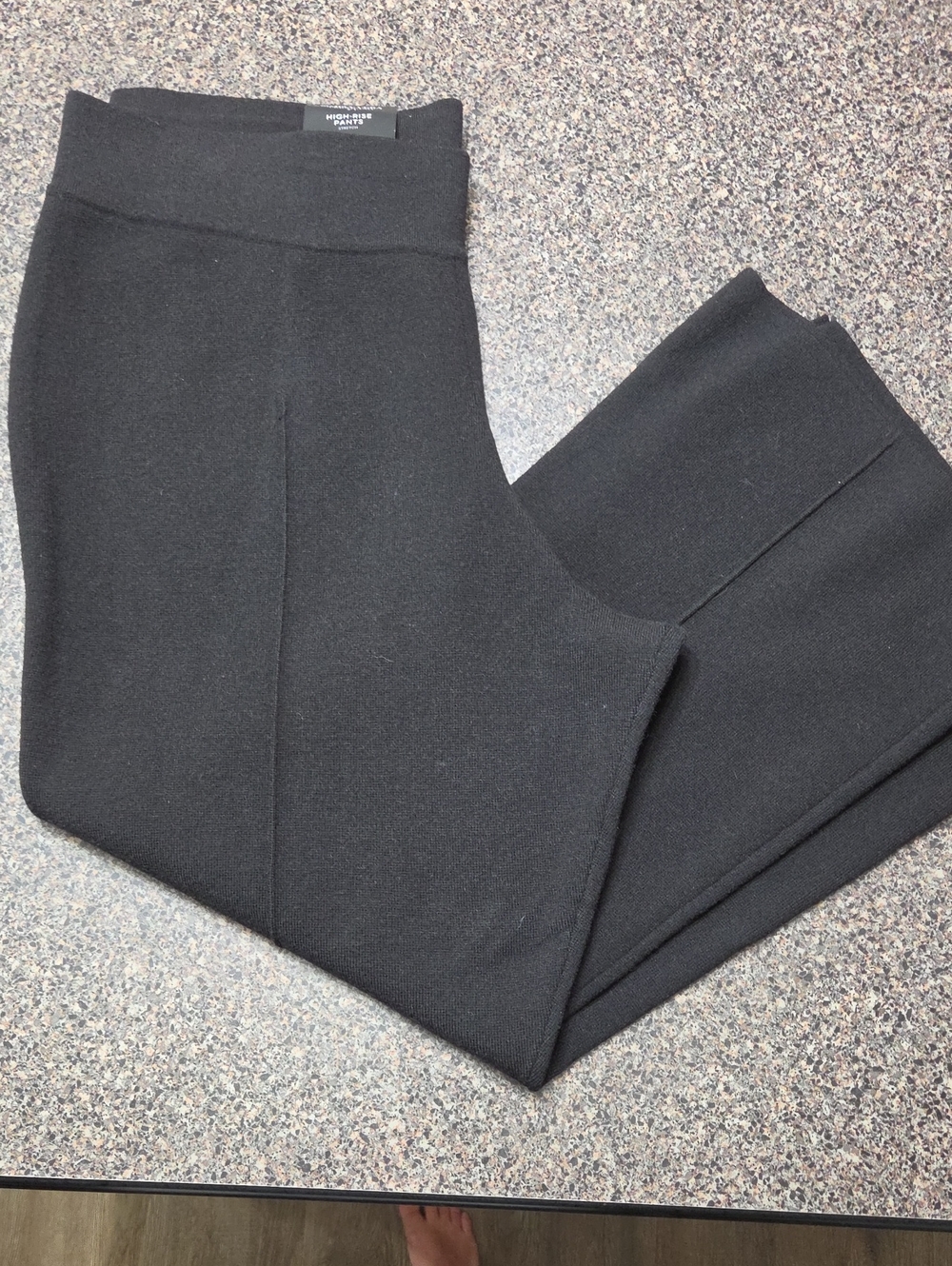 Simply Vera Vera Wang Black Wide-Leg Ponte Pants